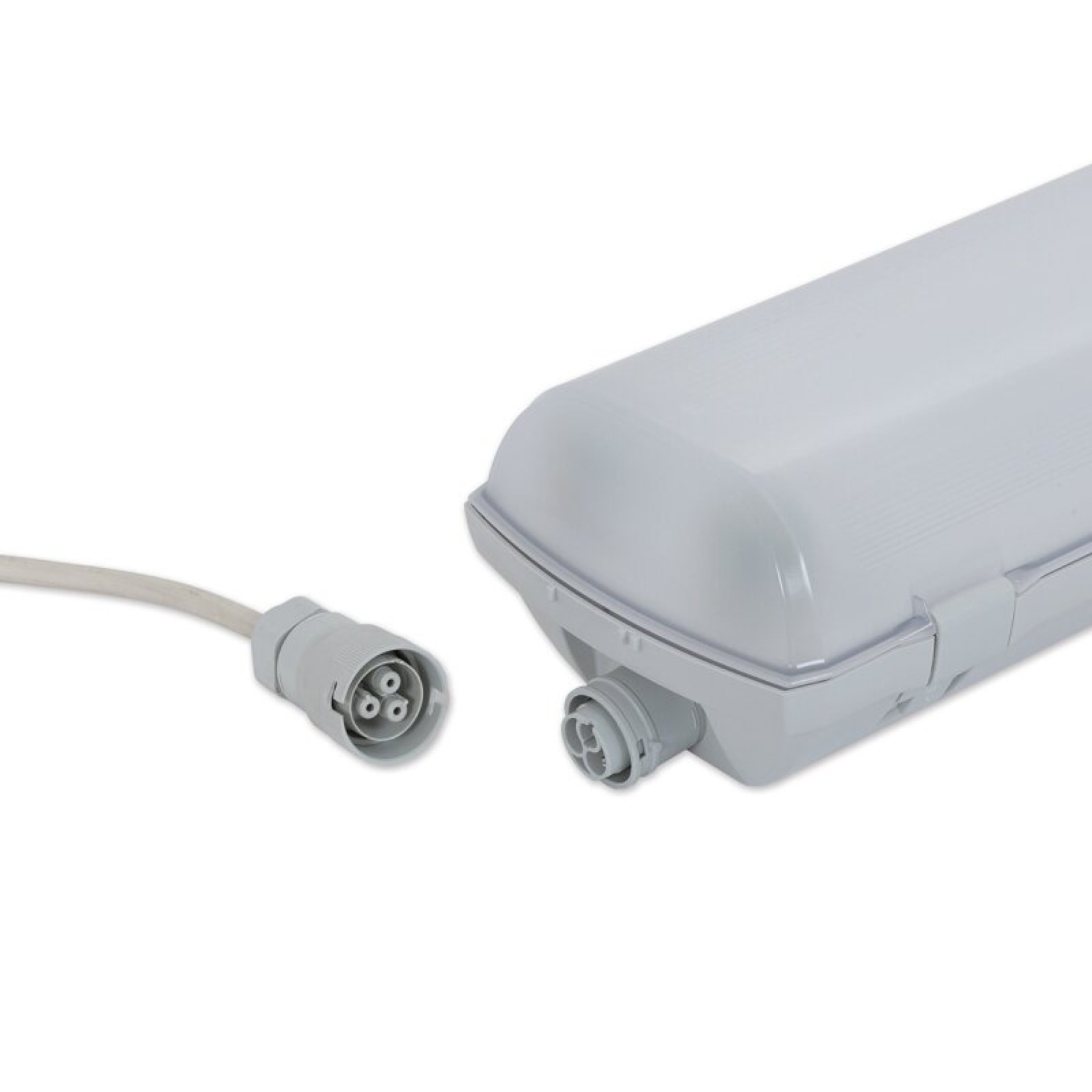 Stecker f�r Feuchtraumleuchte HIGHFORCE 3-polig, male Ausgangsstecker
