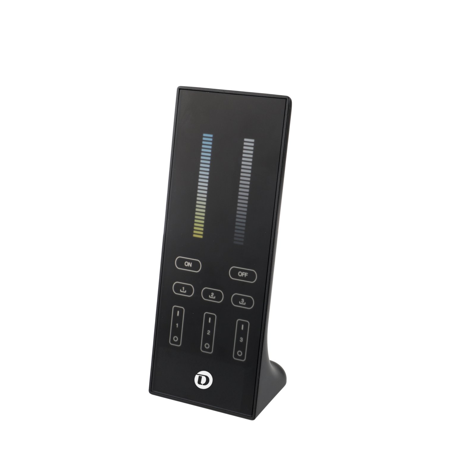 Steuerung RF-smart Standfernbedienung, schwarz, 3 Zonen, Single/CCT, dimmbar, 3V/DC
