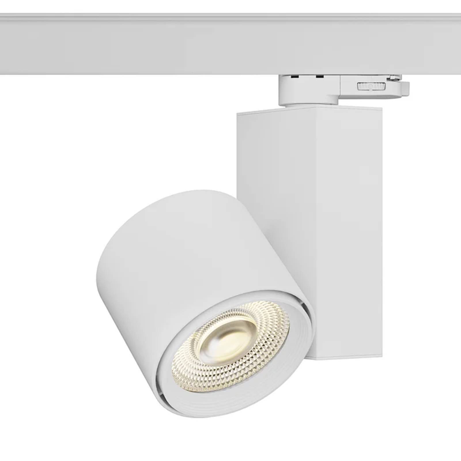 Super starker Power Beam LED 3-Phasen-Strahler 60W 5500lm schwarz/wei� 36�