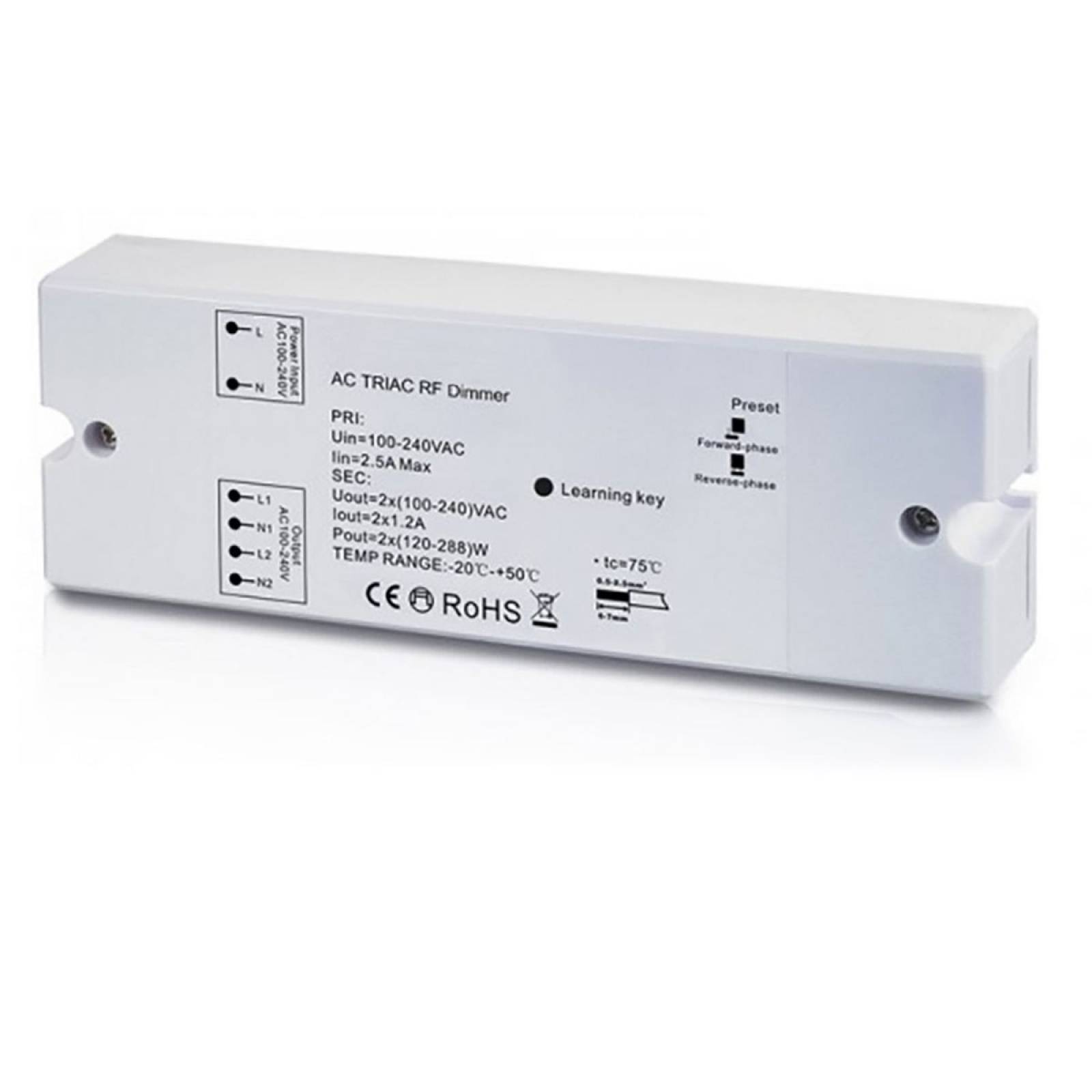 Sys-One Funk-Dimmaktor 230V, 2x288W