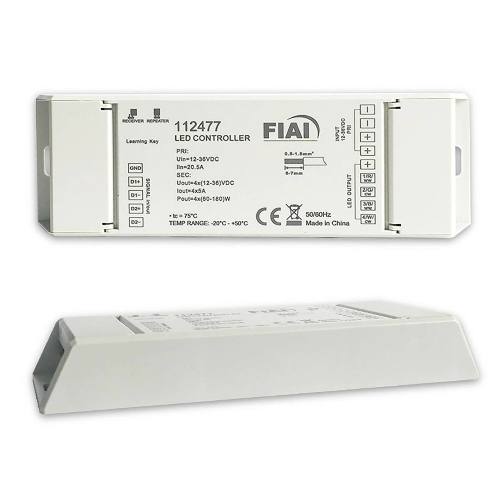 Sys-One Funk-Empf�nger, 4 Kanal, 4x5A, 12-36V DC