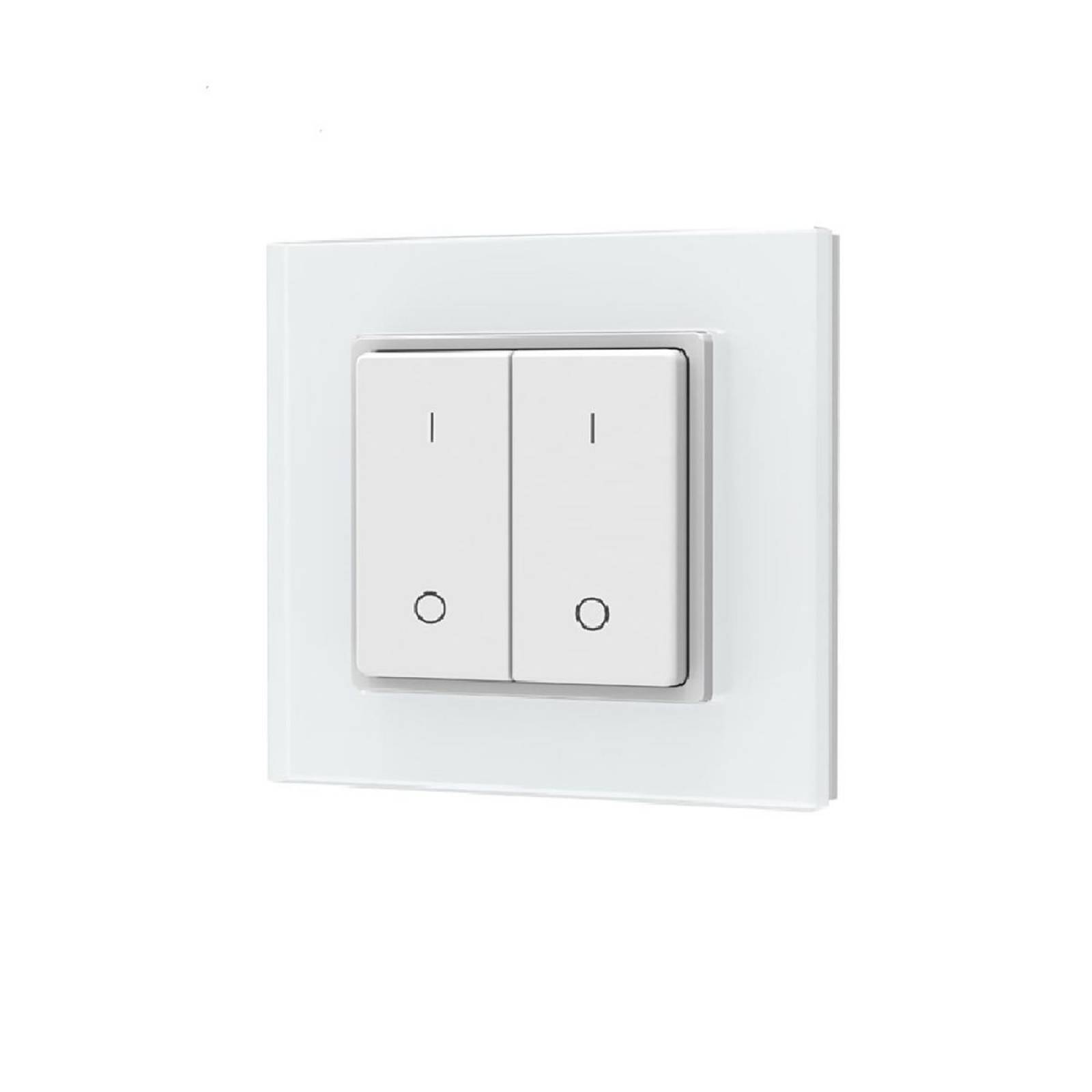 Sys-Pro SingleColor 2 Zonen Aufputz-Tast-Fernbedienung mit Batterie