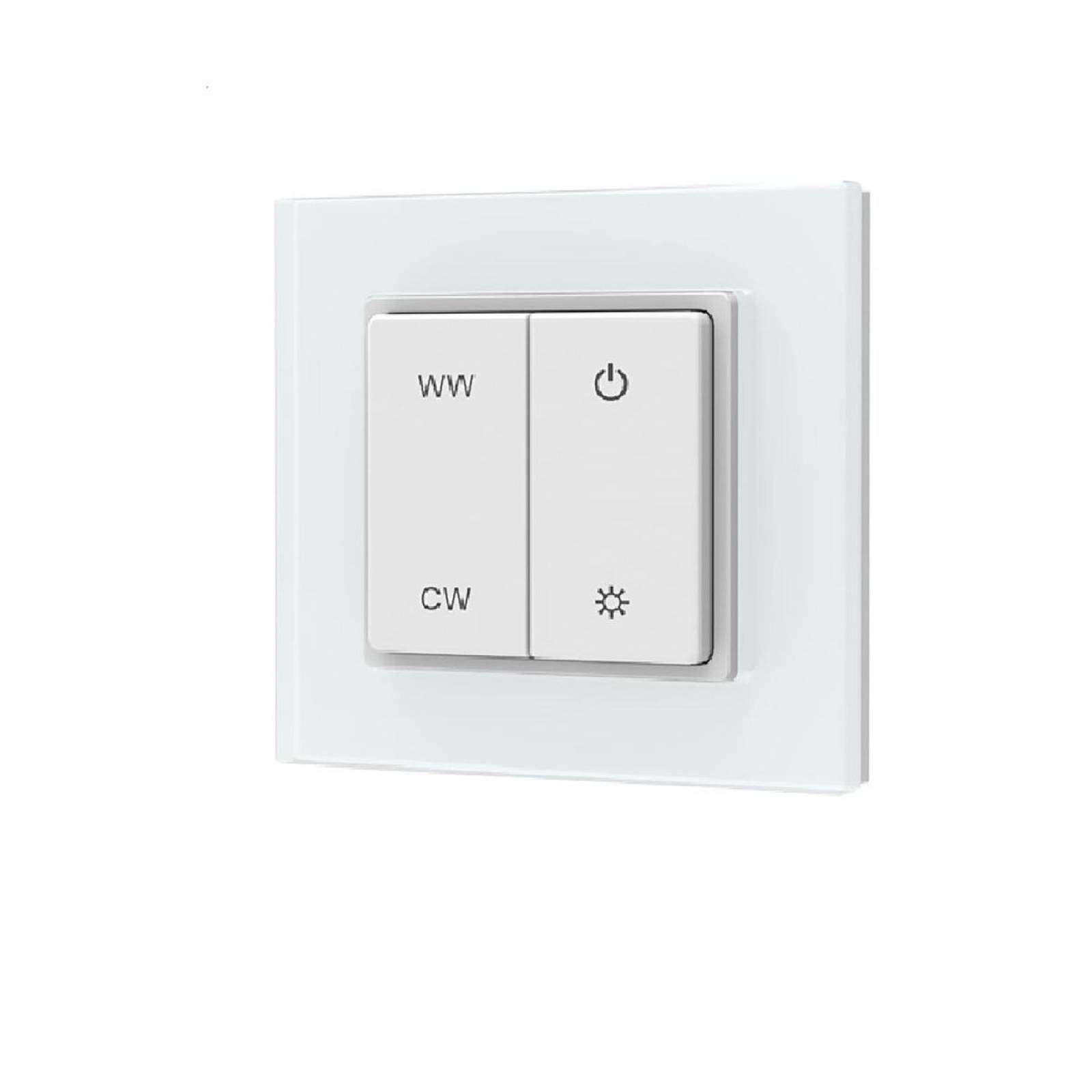 Sys-Pro wei�dynamische 1 Zonen Aufputz-Tast-Fernbedienung mit Batterie