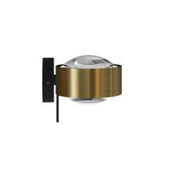 Top Light Puk! 120 Avantgarde Wall Wandleuchte 2x10W dimmbar, Messing /Schwarz matt