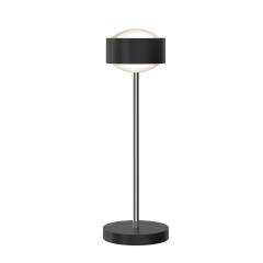 Top Light Puk! 120 Avantgarde Eye Table Tischleuchte 2x12W, Tastdimmer, Schwarz matt/Chrom