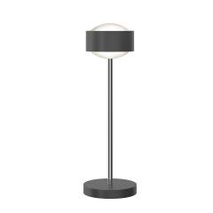 Top Light Puk! 120 Avantgarde Eye Table Tischleuchte 2x12W, Tastdimmer, Anthrazit matt/Chrom