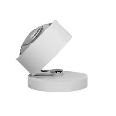 Top Light Puk! 120 Avantgarde Spot Table Tischleuchte 18W, Dimmtaster, Wei� matt/Chrom