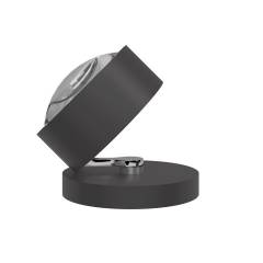 Top Light Puk! 120 Avantgarde Spot Table Tischleuchte 18W, Dimmtaster, Anthrazit matt/Chrom