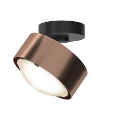 Top Light Puk! 120 Move Avantgarde Deckenleuchte 10W dimmbar, Kupfer /Schwarz matt