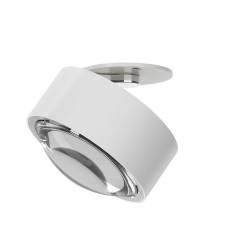 Top Light Puk! 120 Avantgarde Move Fit In Deckeneinbauleuchte �68, 18W dim, Wei� matt/Chrom
