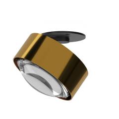 Top Light Puk! 120 Avantgarde Move Fit In Deckeneinbauleuchte �68, 18W dim, Messing /Schwarz matt