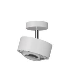 Top Light Puk! 120 Avantgarde Turn Down Deckenleuchte 10W dimmbar, Wei� matt/Chrom