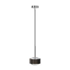 Top Light Puk! 120 Avantgarde Drop Pendelleuchte 2x10W dimmbar, Black wood/Chrom