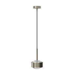 Top Light Puk! 120 Avantgarde Drop Pendelleuchte 2x10W dimmbar, Nickel matt