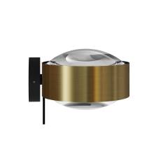 Top Light Puk! 160 Avantgarde Wall Wandleuchte 2x10W dimmbar, Messing /Schwarz matt
