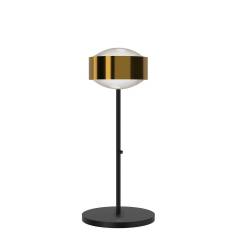 Top Light Puk! 160 Avantgarde Eye Table Tischleuchte 2x12W, Tastdimmer, Messing /Schwarz matt