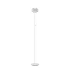 Top Light Puk! 160 Avantgarde Eye Floor Stehleuchte 2x12W, Tastdimmer, Wei� matt/Chrom