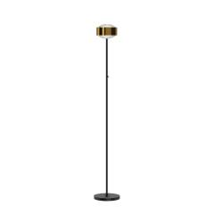 Top Light Puk! 160 Avantgarde Eye Floor Stehleuchte 2x12W, Tastdimmer, Messing /Schwarz matt