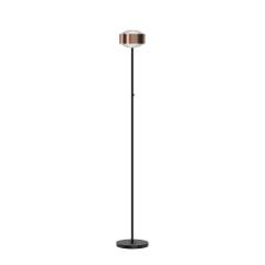 Top Light Puk! 160 Avantgarde Eye Floor Stehleuchte 2x12W, Tastdimmer, Kupfer /Schwarz matt