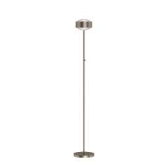 Top Light Puk! 160 Avantgarde Eye Floor Stehleuchte 2x12W, Tastdimmer, Nickel matt