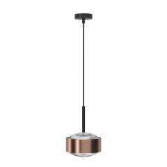 Top Light Puk! 160 Avantgarde Drop Pendelleuchte 2x10W dimmbar, Kupfer /Schwarz matt