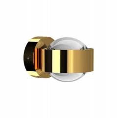 Top-Light Wandleuchte Puk MiniWall �80, Gold, 2x8W