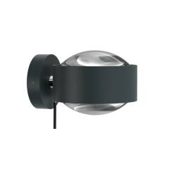 Top Light Wandleuchte Puk Maxx Wall Plus drehbar �130, Anthrazit-matt / Chrom, 2x10W