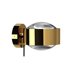 Top Light Wandleuchte Puk Maxx Wall Plus drehbar �130, Gold-Chrom, 2x10W