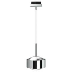 Top Light Puk Maxx Drop-Mini Track, 2700K, 2x12W, +4m, Chrom, Wei�, Linse klar