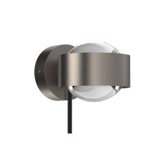 Top Light Puk! 80 Avantgarde Wall Wandleuchte 2x8W dimmbar, Nickel matt