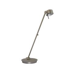 Top Light Puk! 80 Avantgarde Table Tischleuchte 60cm, 2x12W Tastdimmer, Nickel matt