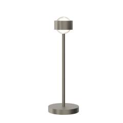 Top Light Puk! 80 Avantgarde Eye Table Tischleuchte 2x12W, Tastdimmer, Nickel matt