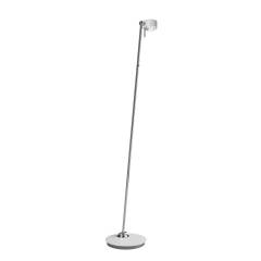 Top Light Puk! 80 Avantgarde Floor Stehleuchte 2x12W, Tastdimmer, Wei� matt/Chrom