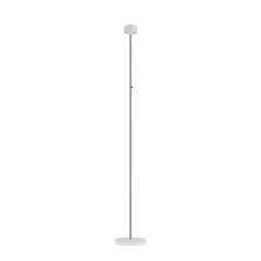 Top Light Puk! 80 Avantgarde Eye Floor Stehleuchte 2x12W, 2700K, Tastdimmer, Wei� matt/Chrom