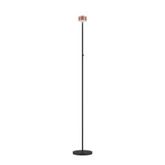Top Light Puk! 80 Avantgarde Eye Floor Stehleuchte 2x12W, 2700K, Tastdimmer, Kupfer /Schwarz matt