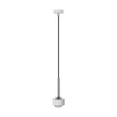 Top Light Puk! 80 Avantgarde Drop Pendelleuchte 2x8W dimmbar, Wei� matt/Chrom