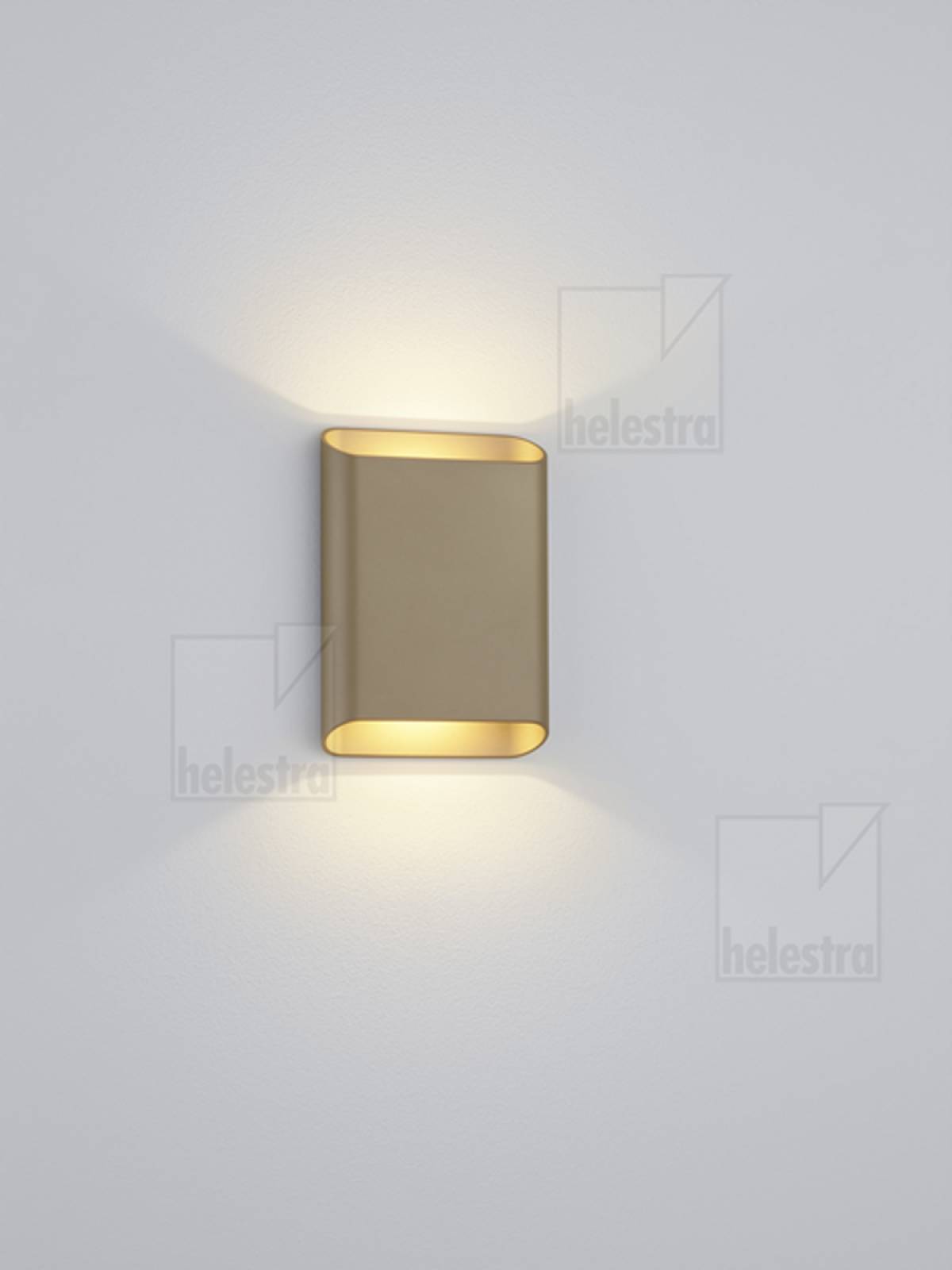 TOCO Wandleuchte Up & Down 12W, IP54, coffee, warmwei�, dimmbar