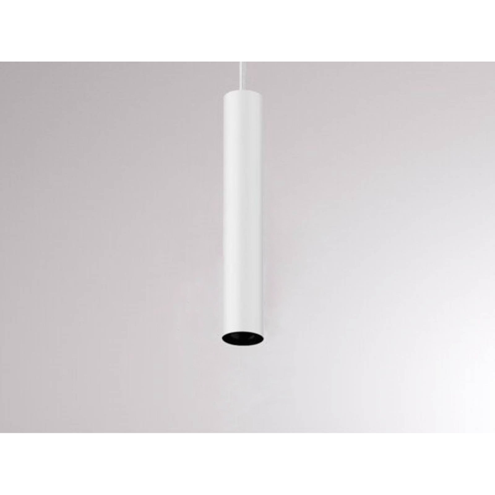 TRIGGA L LED Pendelleuchte 280mm 6W wei� f�r VOLARE 2-Phasen-Schienensystem