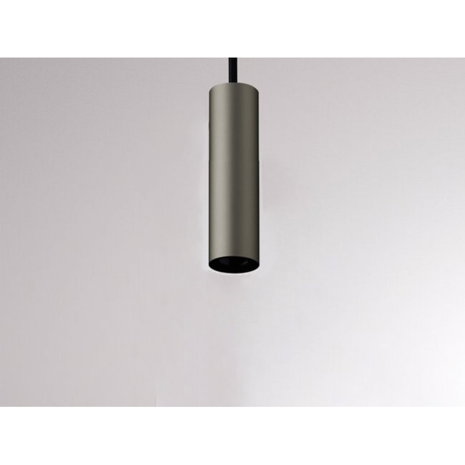 TRIGGA S LED Pendelleuchte 140mm 6W bronze eloxiert f�r VOLARE 2-Phasen-Schienensystem