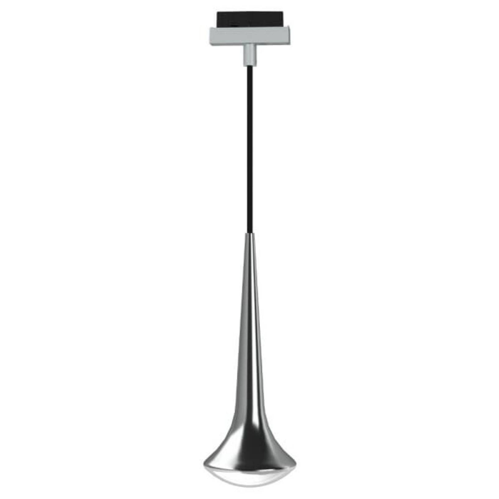 Top Light Look at me-Mini Track, 2700K, 8W, �85, +3m, Chrom matt, Schwarz, Linse klar