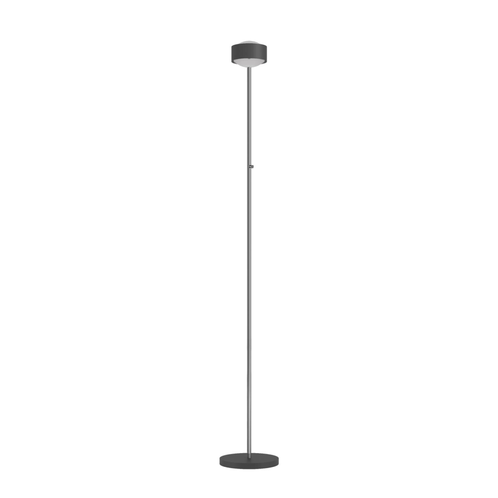 Top Light Puk! 120 Avantgarde Eye Floor Stehleuchte 2x12W, Tastdimmer, Anthrazit matt/Chrom