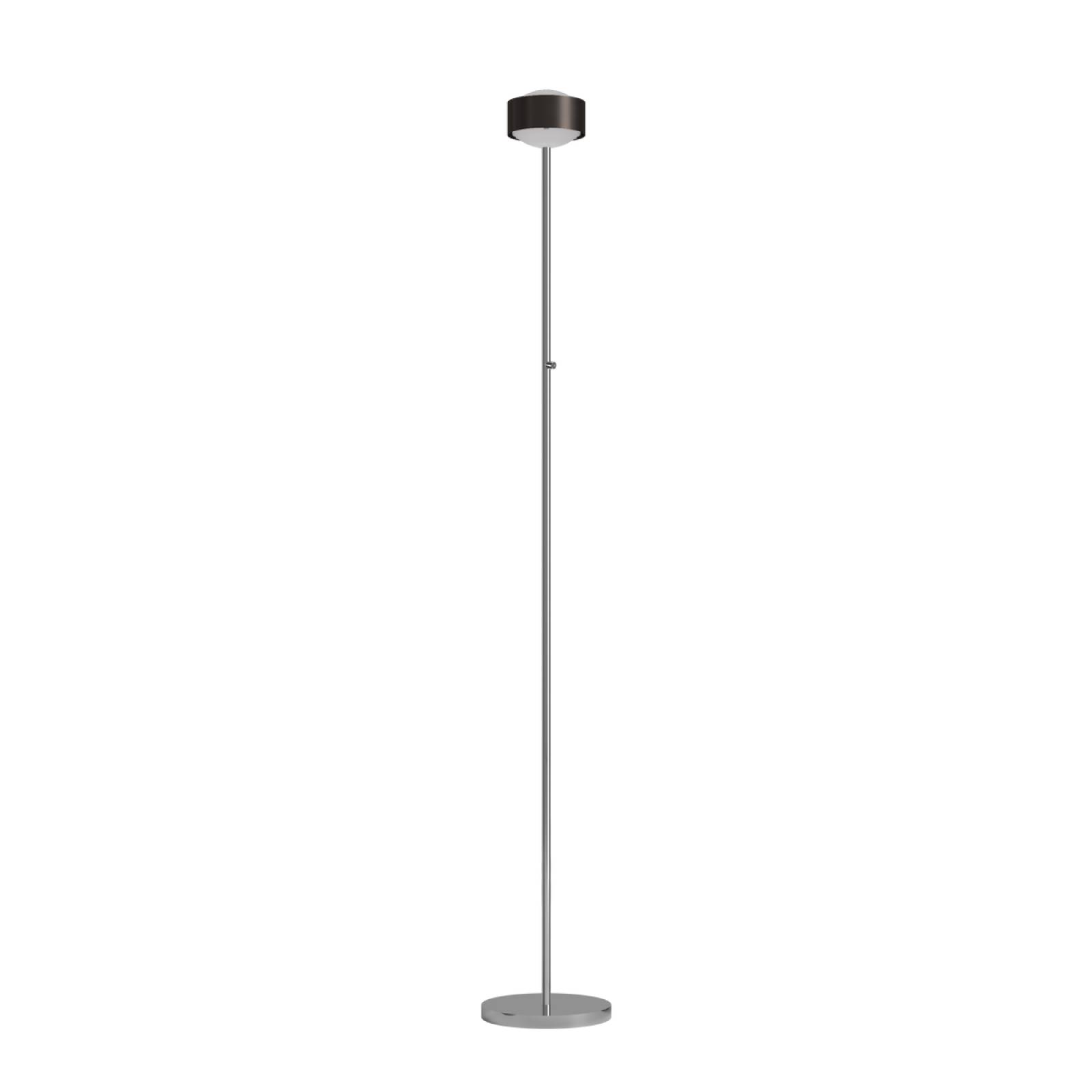 Top Light Puk! 120 Avantgarde Eye Floor Stehleuchte 2x12W, Tastdimmer, Black wood/Chrom