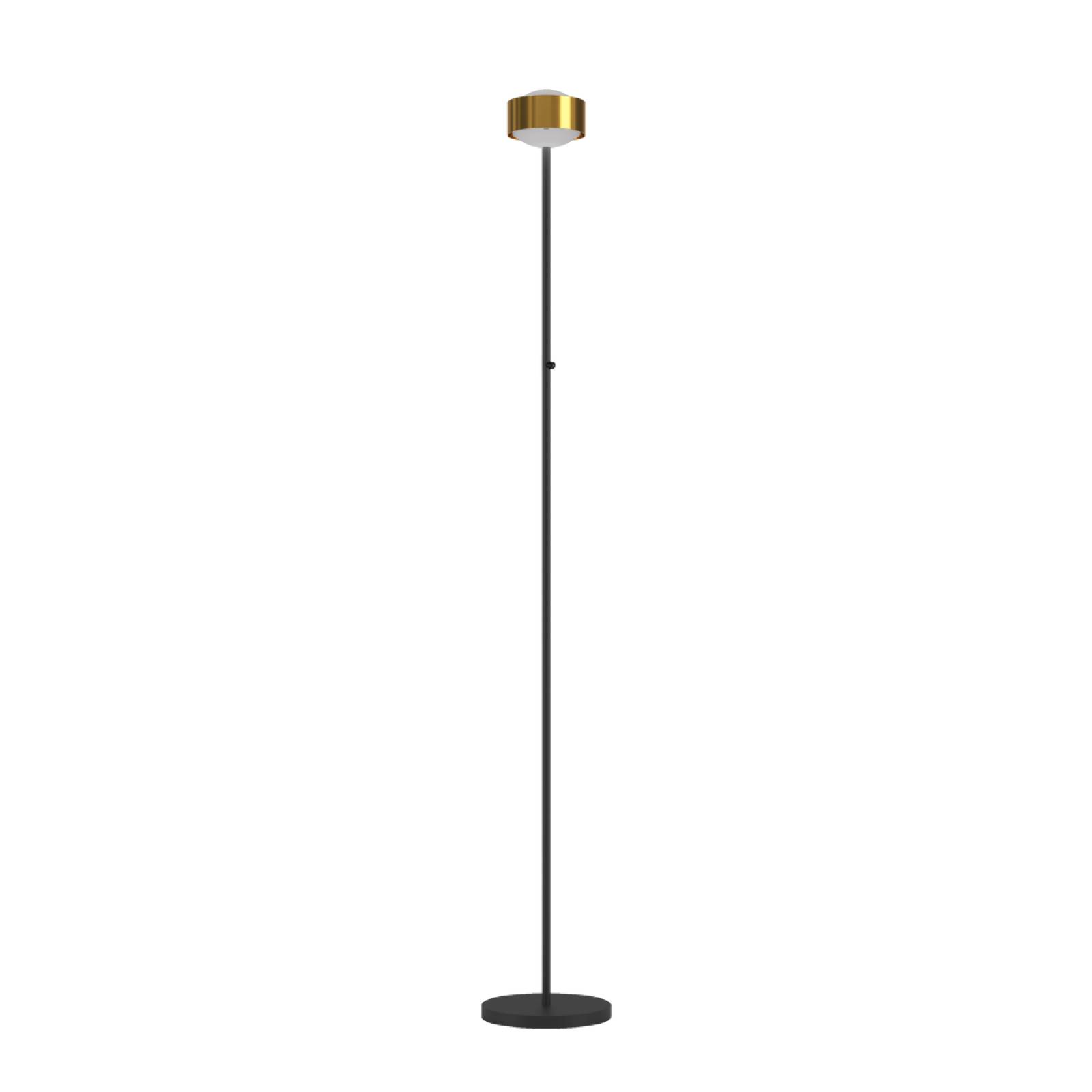 Top Light Puk! 120 Avantgarde Eye Floor Stehleuchte 2x12W, Tastdimmer, Messing /Schwarz matt