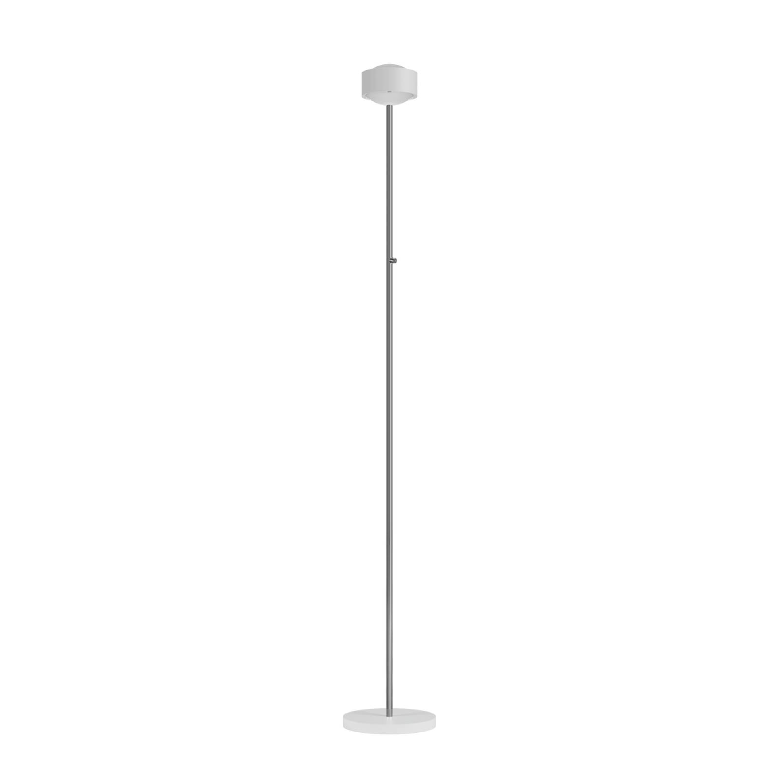 Top Light Puk! 120 Avantgarde Eye Floor Stehleuchte 2x12W, Tastdimmer, Wei� matt/Chrom