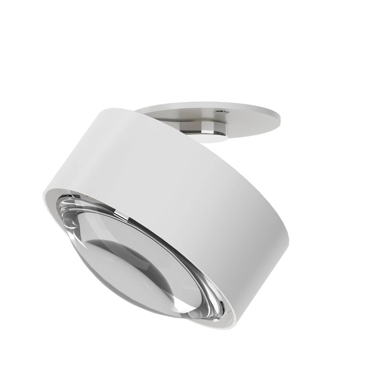 Top Light Puk! 120 Avantgarde Move Fit In Deckeneinbauleuchte �68, 18W dim, Wei� matt/Chrom