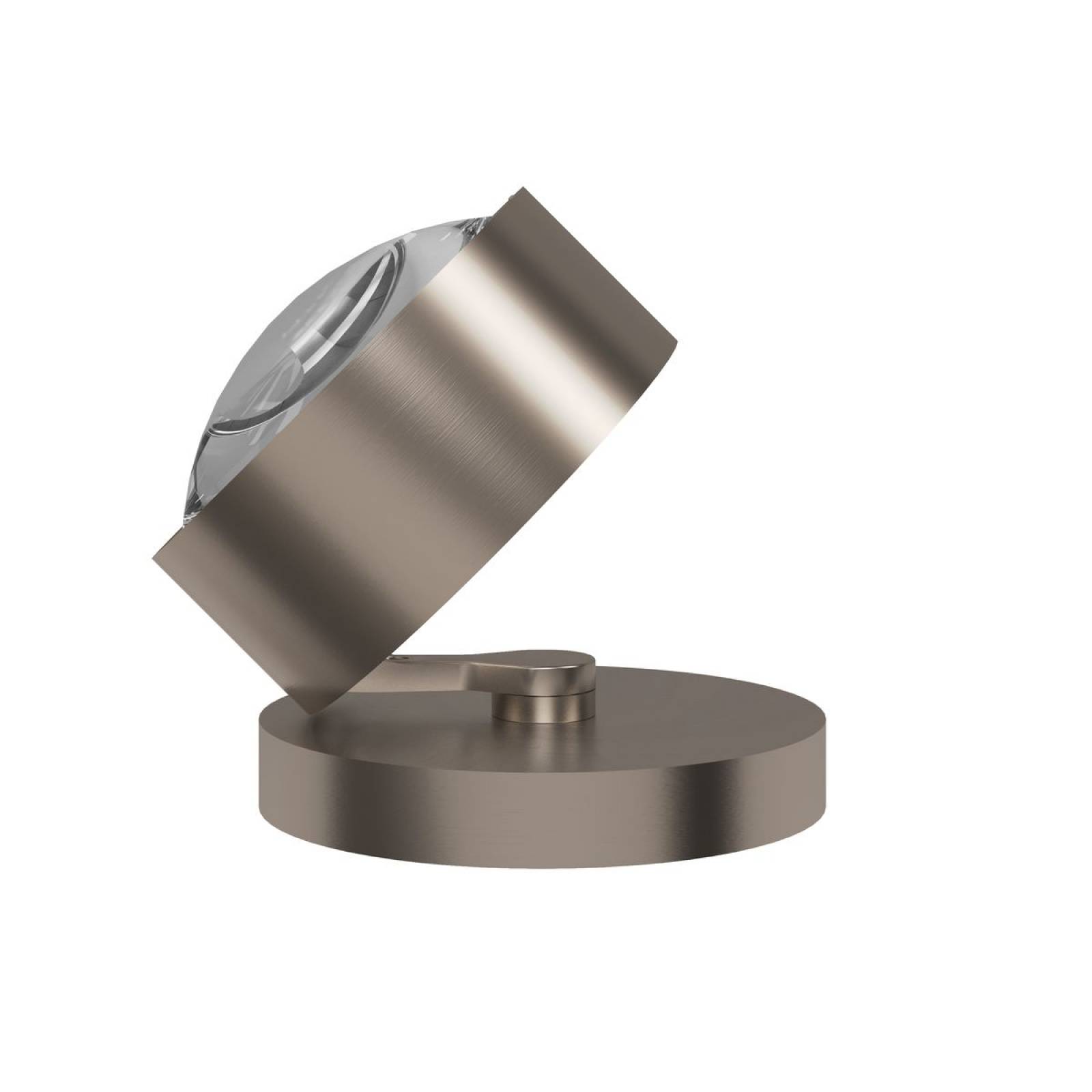 Top Light Puk! 120 Avantgarde Spot Table Tischleuchte 18W, Dimmtaster, Nickel matt