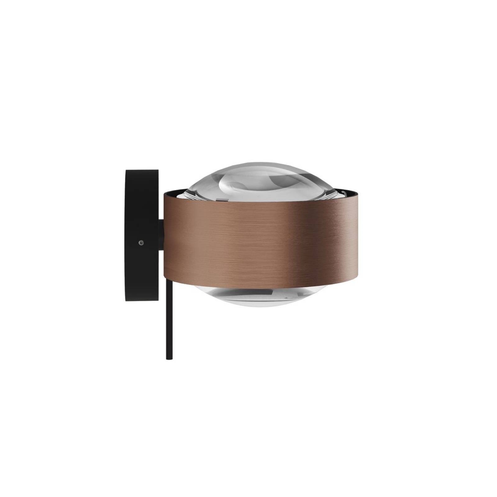 Top Light Puk! 120 Avantgarde Wall Wandleuchte 2x10W dimmbar, Kupfer /Schwarz matt