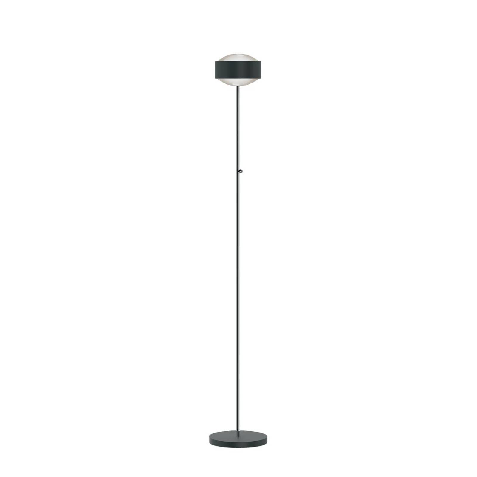 Top Light Puk! 160 Avantgarde Eye Floor Stehleuchte 2x12W, Tastdimmer, Anthrazit matt/Chrom