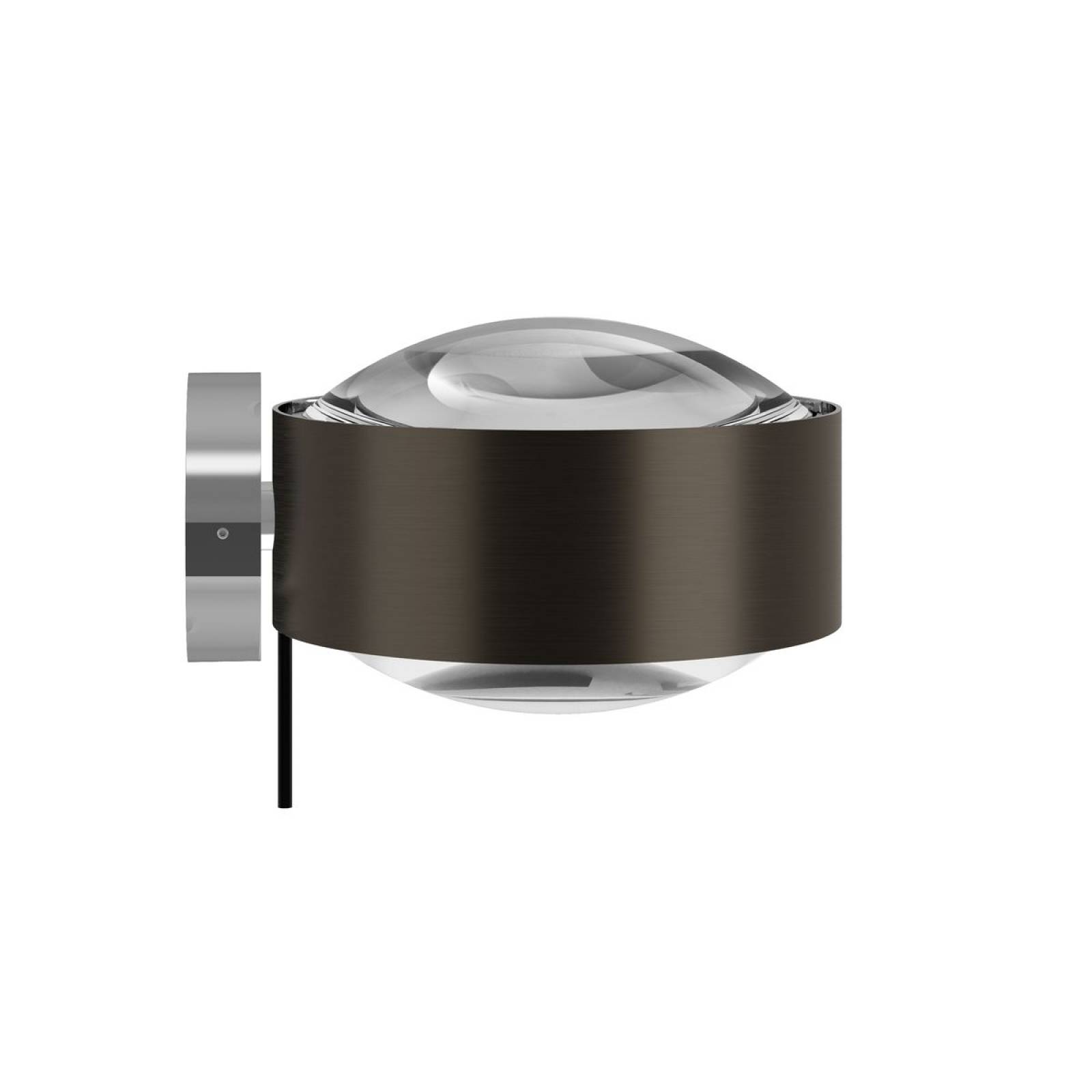 Top Light Puk! 160 Avantgarde Wall Wandleuchte 2x10W dimmbar, Black wood/Chrom