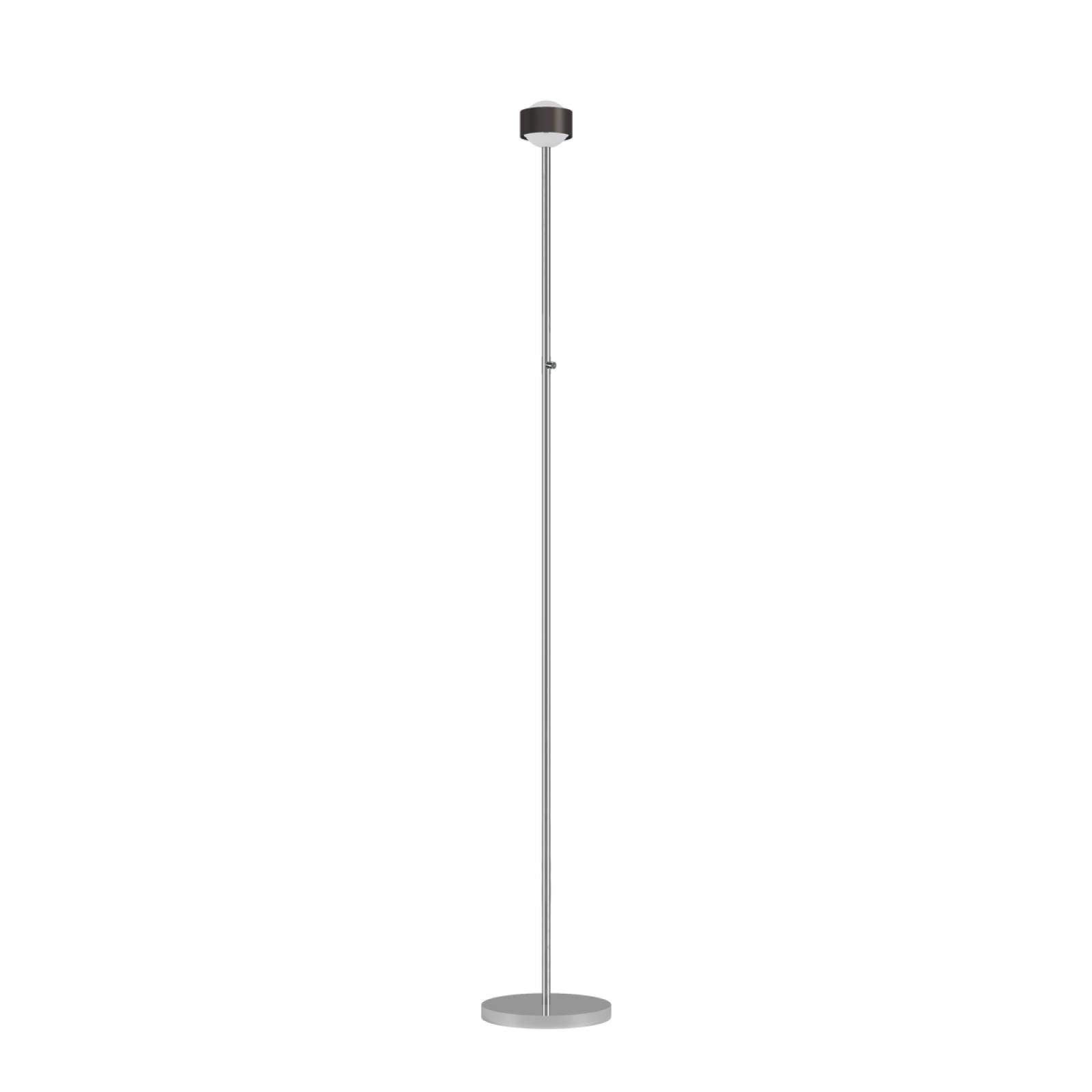 Top Light Puk! 80 Avantgarde Eye Floor Stehleuchte 2x12W, 2700K, Tastdimmer, Black wood/Chrom